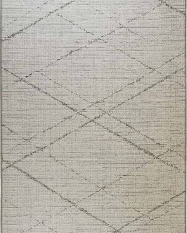 Béžovo-šedý venkovní koberec Floorita Les Gipsy, 130 x 190 cm
