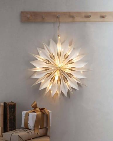 Bílá vánoční světelná dekorace ø 45 cm Flinga - Star Trading