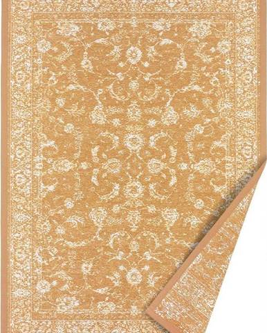 Hnědý oboustranný koberec Narma Sagadi, 70 x 140 cm