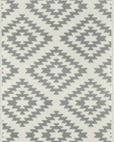 Šedý/béžový koberec běhoun 300x80 cm Nordic - Hanse Home