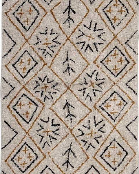 Bloomingville Béžový koberec 150x90 cm Jaida - Bloomingville